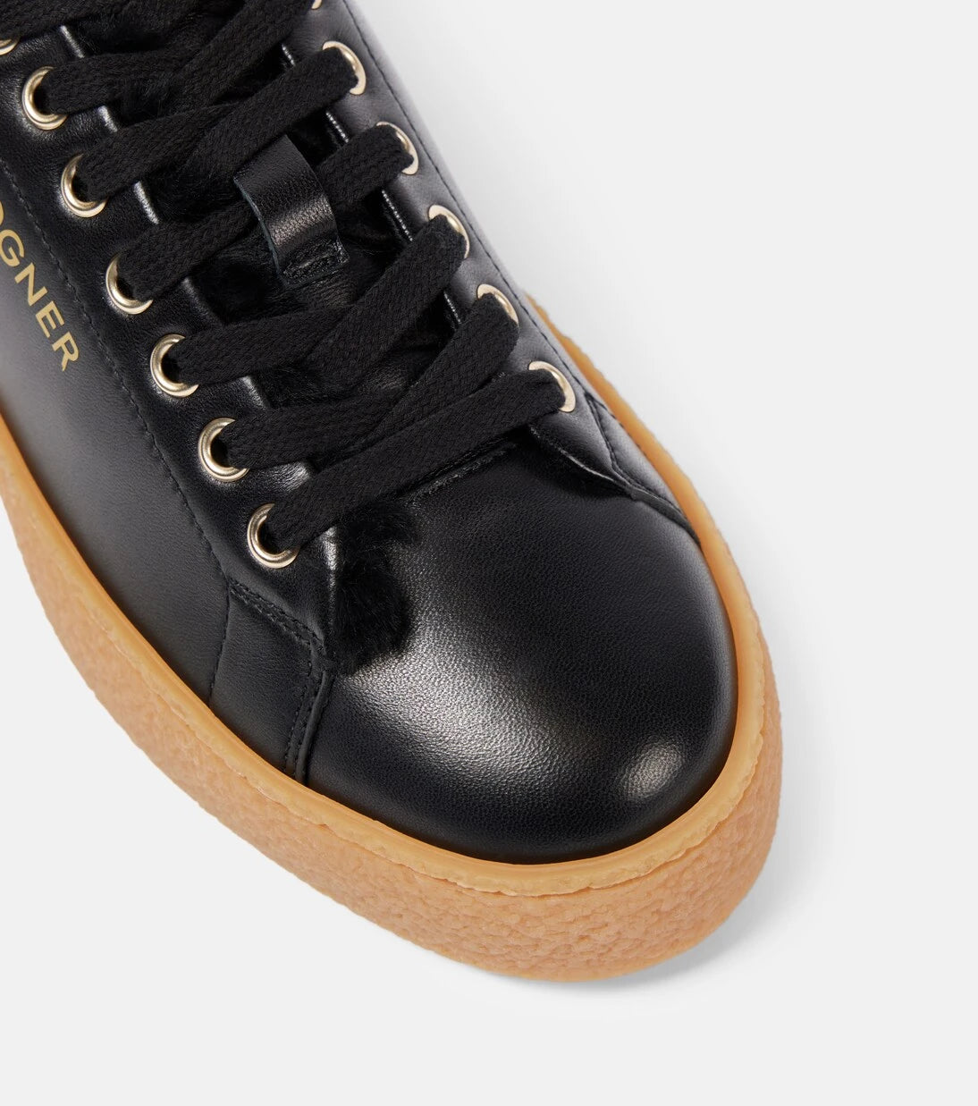 Bogner - Lucerne shearling-lined leather sneakers