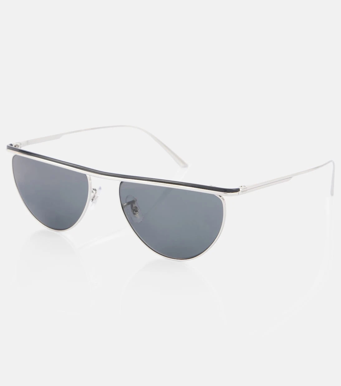 Khaite - x Oliver Peoples flat-top sunglasses