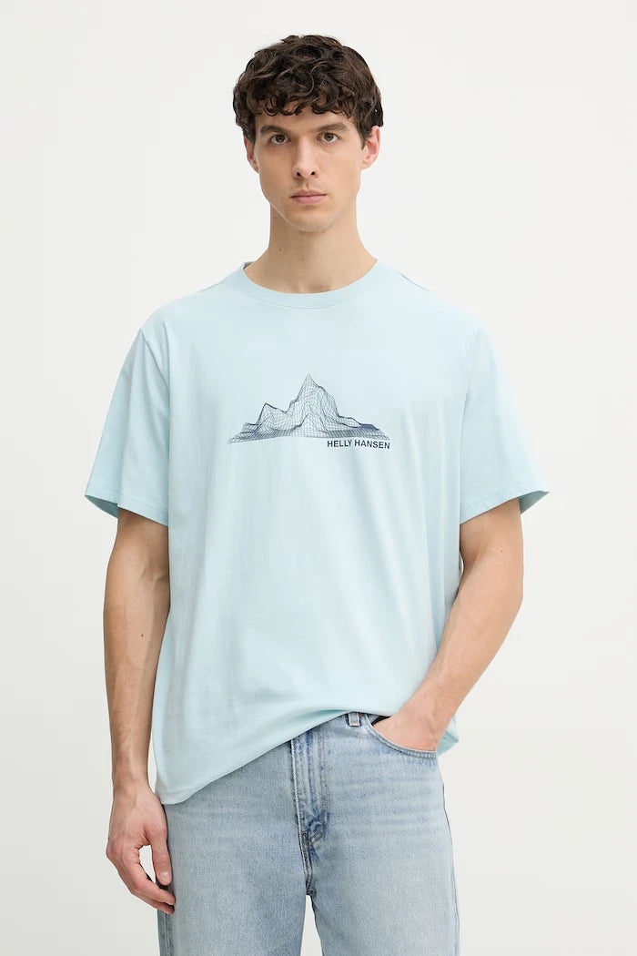 Helly Hansen тениска мъжка от памук MASSIF GRAPHIC