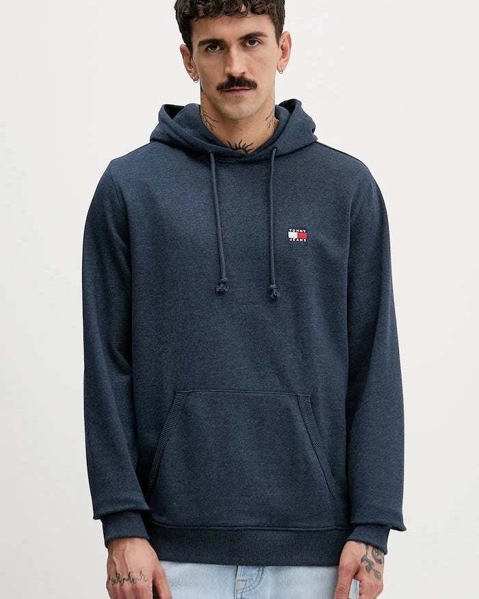 Tommy Jeans Erkek Pamuklu Kapüşonlu Sweatshirt