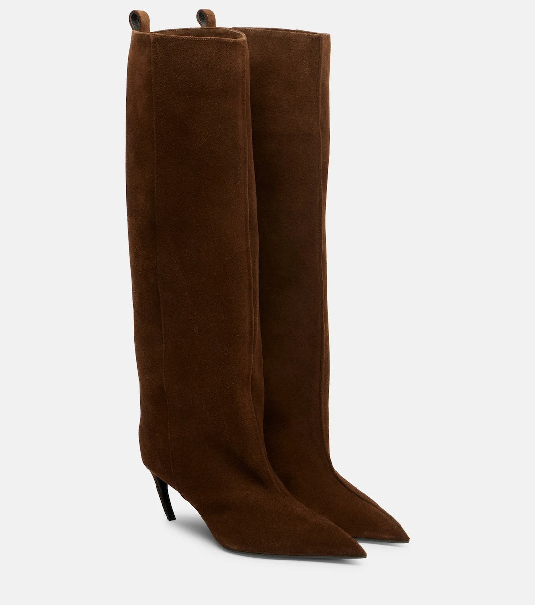 The Attico - Lea 65 suede knee-high boots
