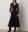 Ralph Lauren Collection Black Silk Melony Midi Dress
