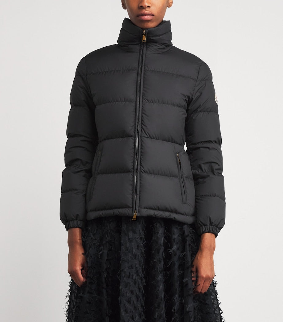 Moncler Black Down Dourbe Puffer Jacket