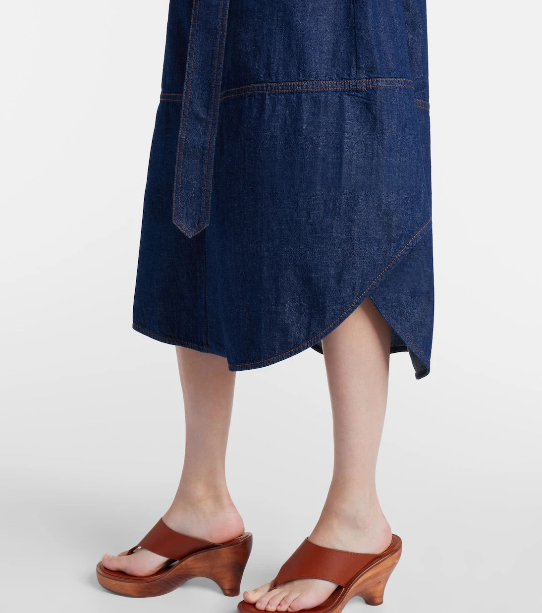 Zimmermann - Denim midi dress