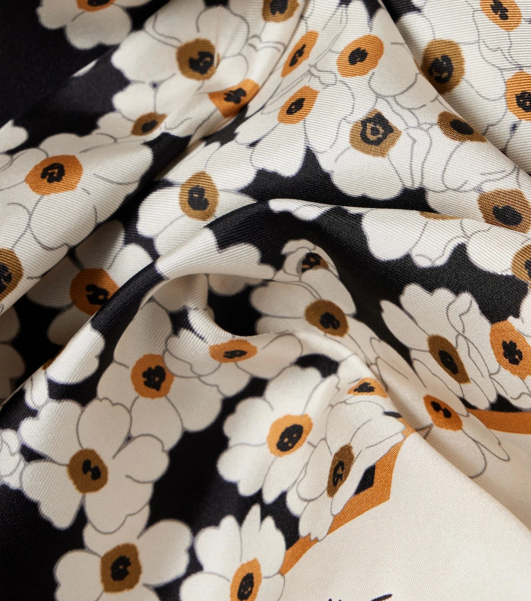 Valentino - Floral silk scarf