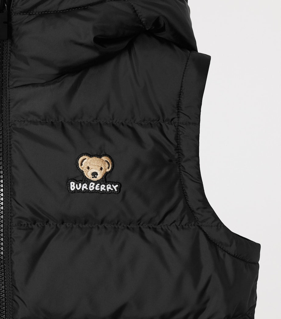 Burberry Kids Hooded Puffer Gilet (3-12 Years)