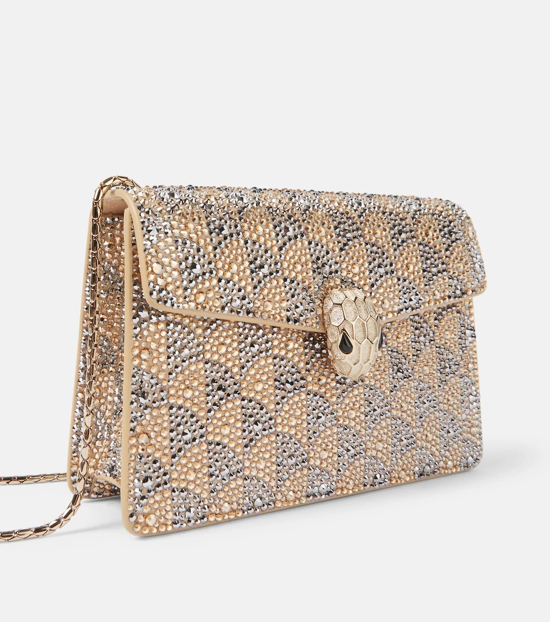 Bvlgari - Serpenti Forever Mini embellished crossbody bag