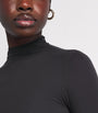 Skims Black Fits Everyone Rollneck Top