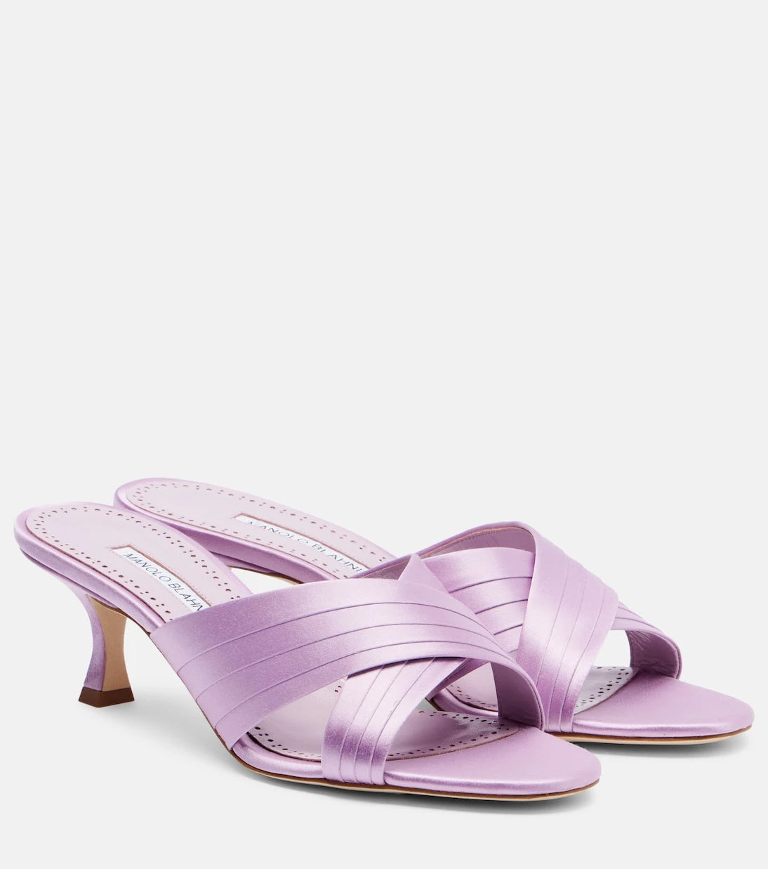 Manolo Blahnik - حذاء فييرا 50 ميول من الساتان