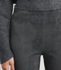 Suede Philine Straight Trousers
