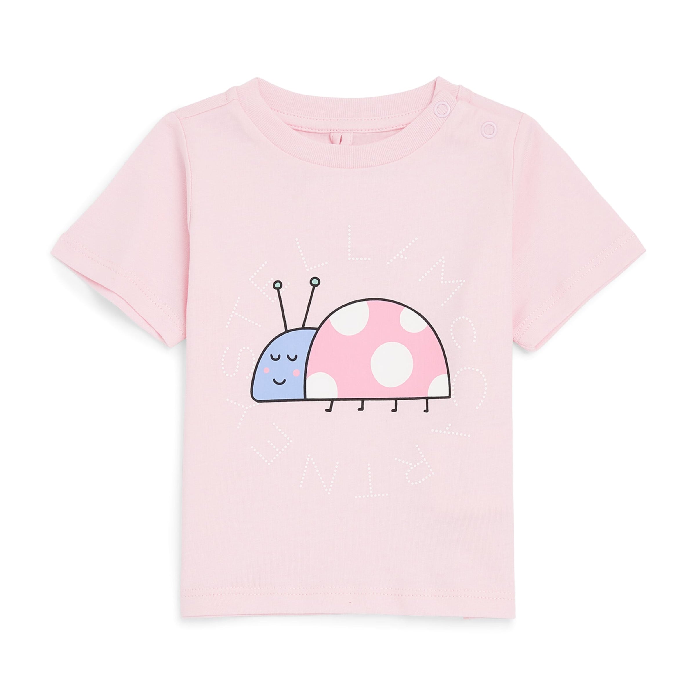 Stella McCartney Kids Cotton Ladybug Print T-Shirt (6-36 Months)