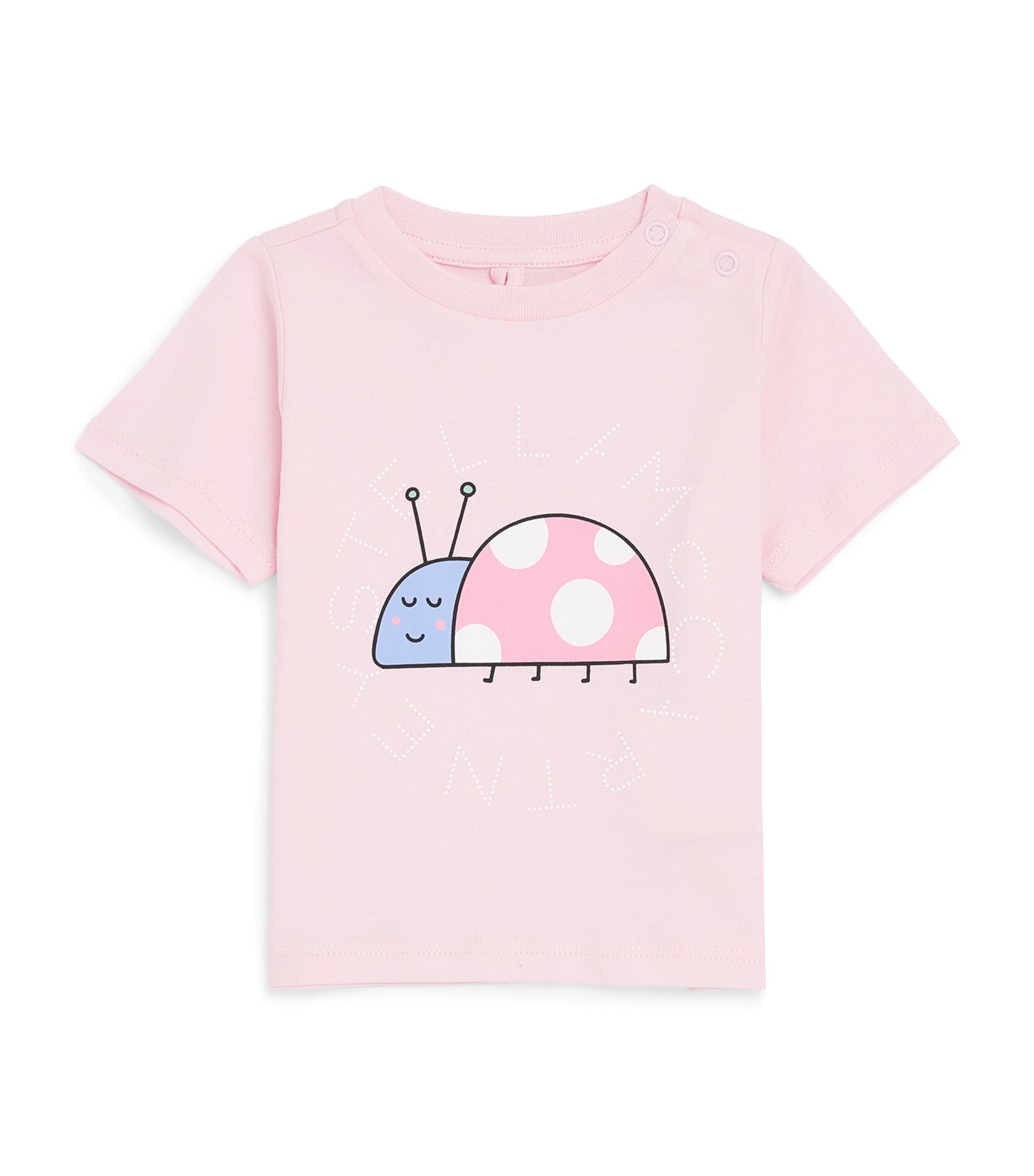 Stella McCartney Kids Cotton Ladybug Print T-Shirt (6-36 Months)