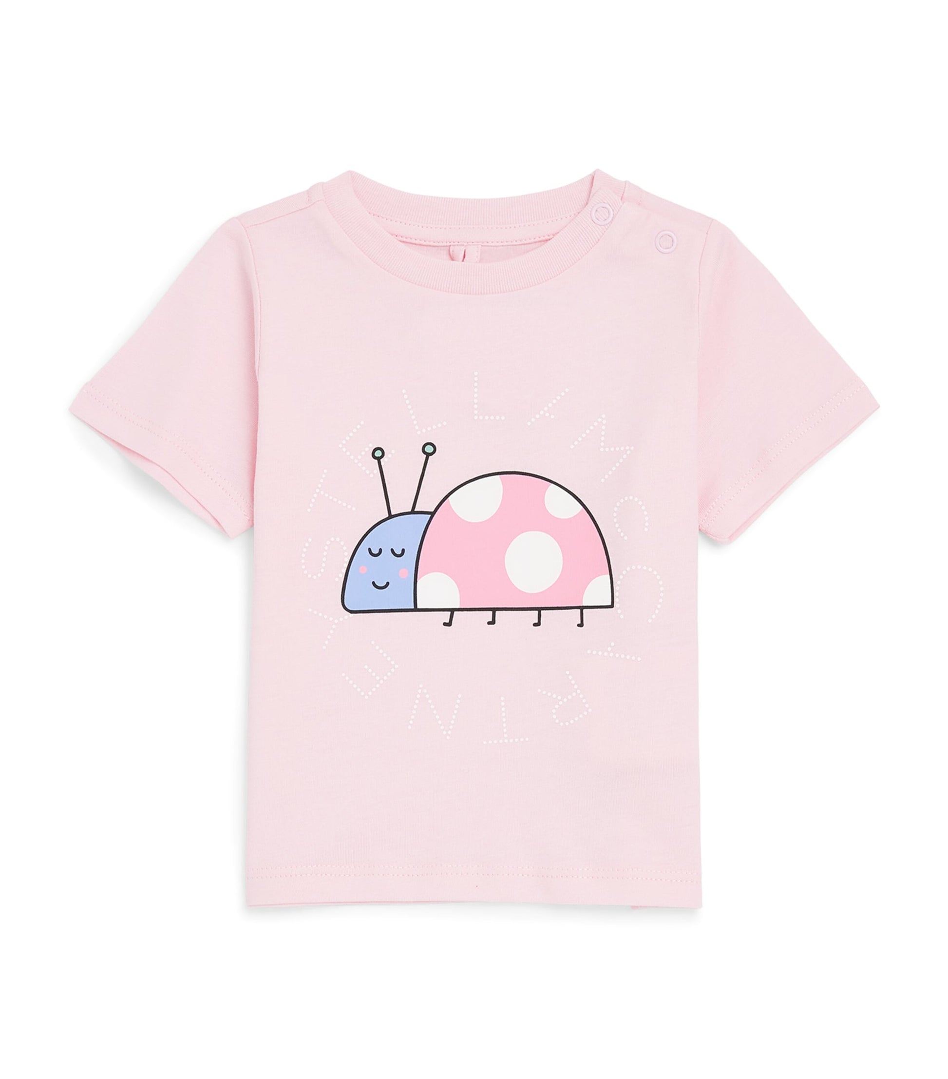 Stella McCartney Kids Cotton Ladybug Print T-Shirt (6-36 Months)
