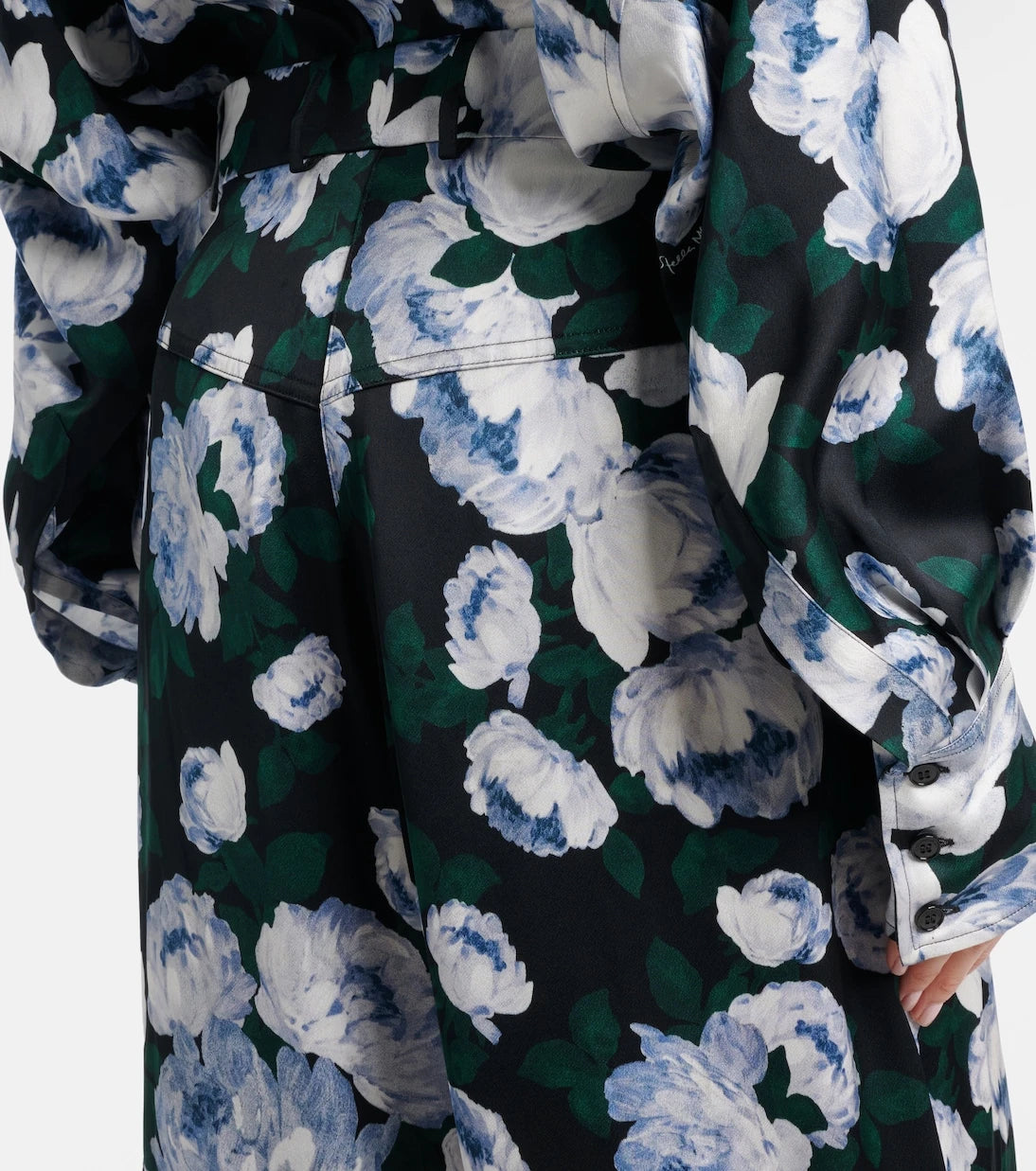 Stella McCartney - Printed satin pajama pants