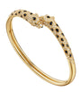Yellow Gold, Diamond, Emerald and Onyx Panthère de Cartier Bracelet