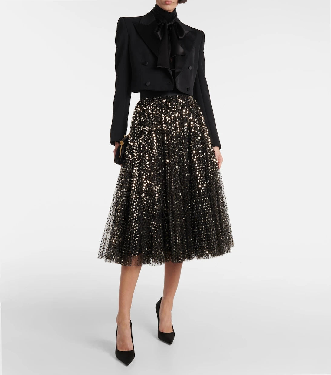Dolce&Gabbana - Sequined midi skirt
