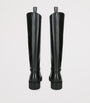 Stuart Weitzman Black Leather Celia Riding Boots