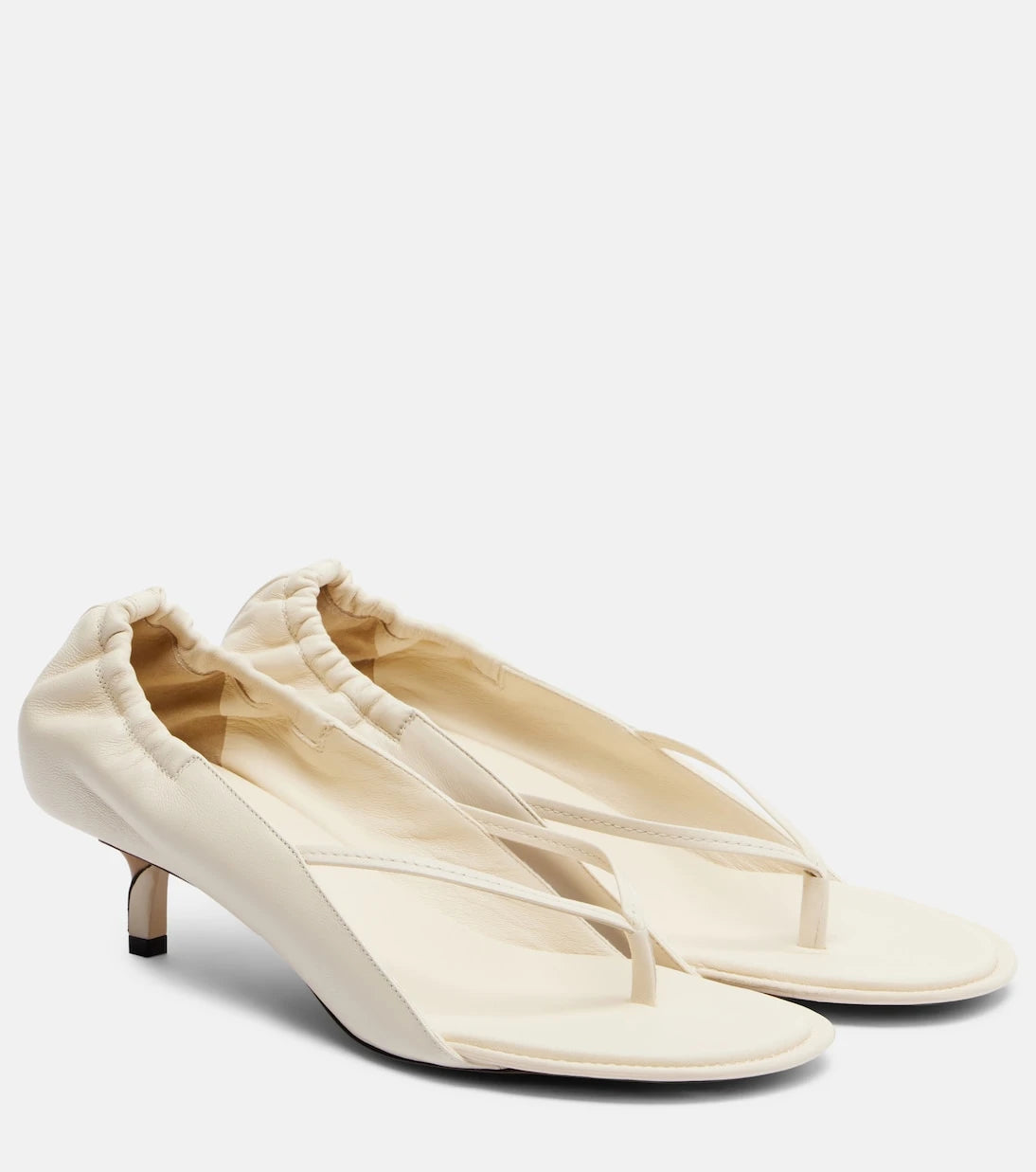 Jacquemus - Leather thong sandals