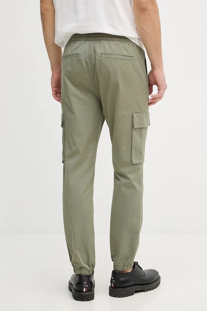 Calvin Klein Jeans erkek pamuklu elastan kargo pantolon