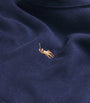 Polo Ralph Lauren Navy Cotton Quarter-Zip Sweater