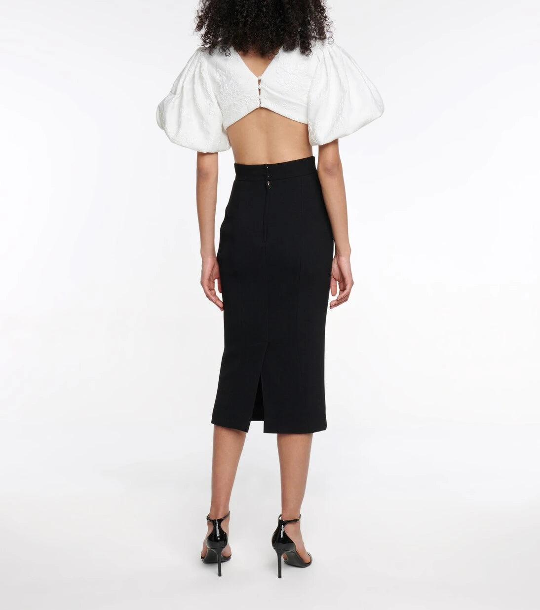 Rasario - Jacquard crop top