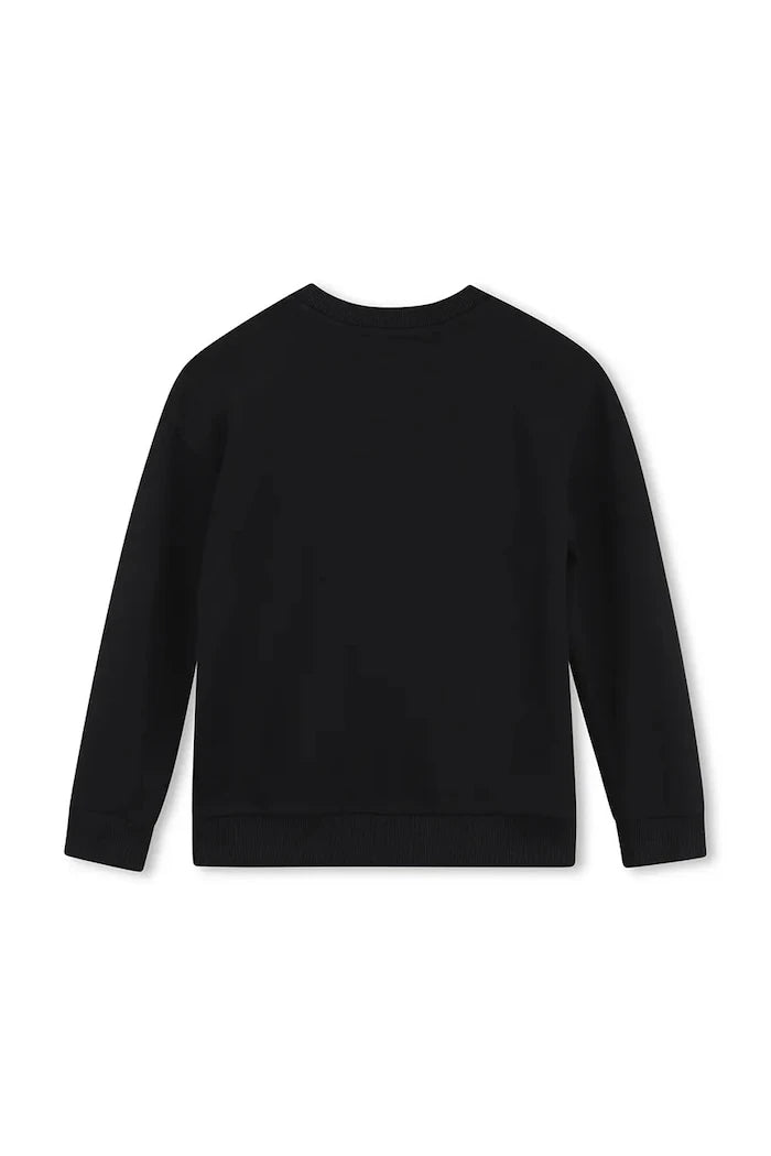 Çocuklar için pamuklu kapüşonlu sweatshirt