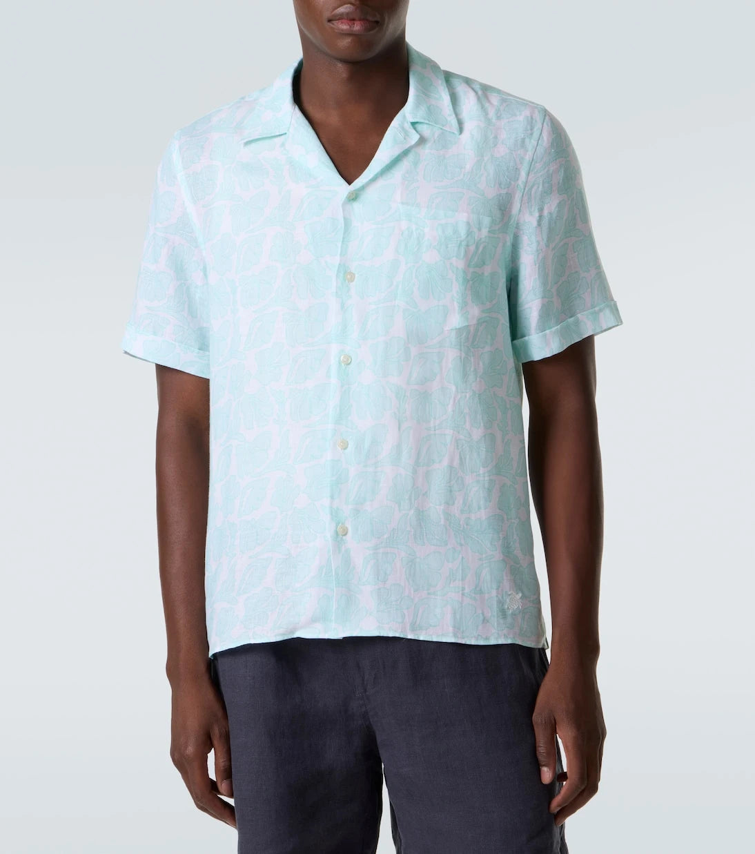 Vilebrequin - Charli floral linen bowling shirt