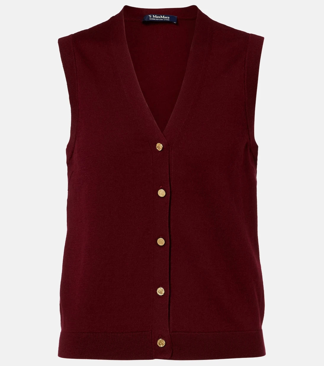 'S Max Mara - Cotton and silk vest