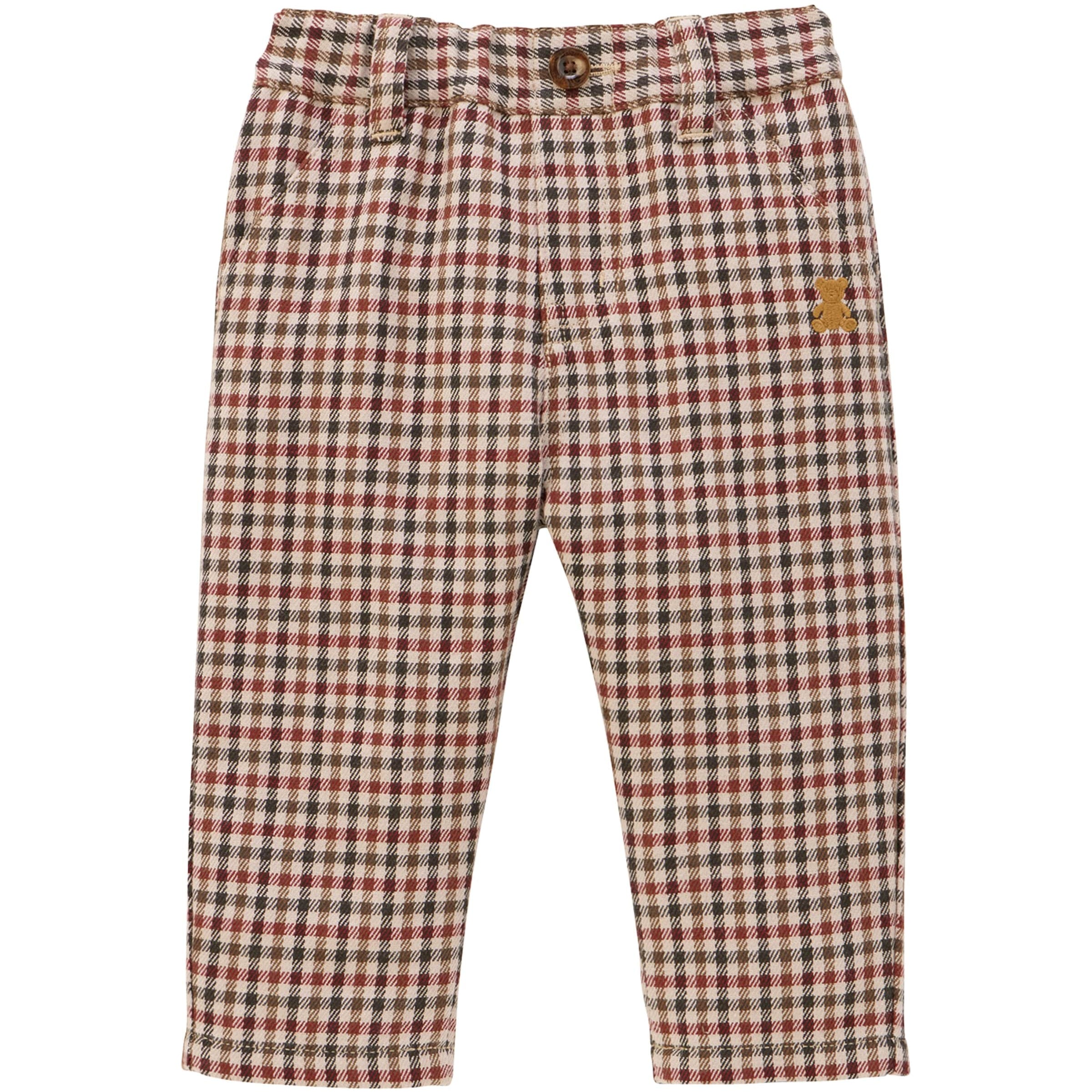 Cotton Check Trousers (2-9 Years)