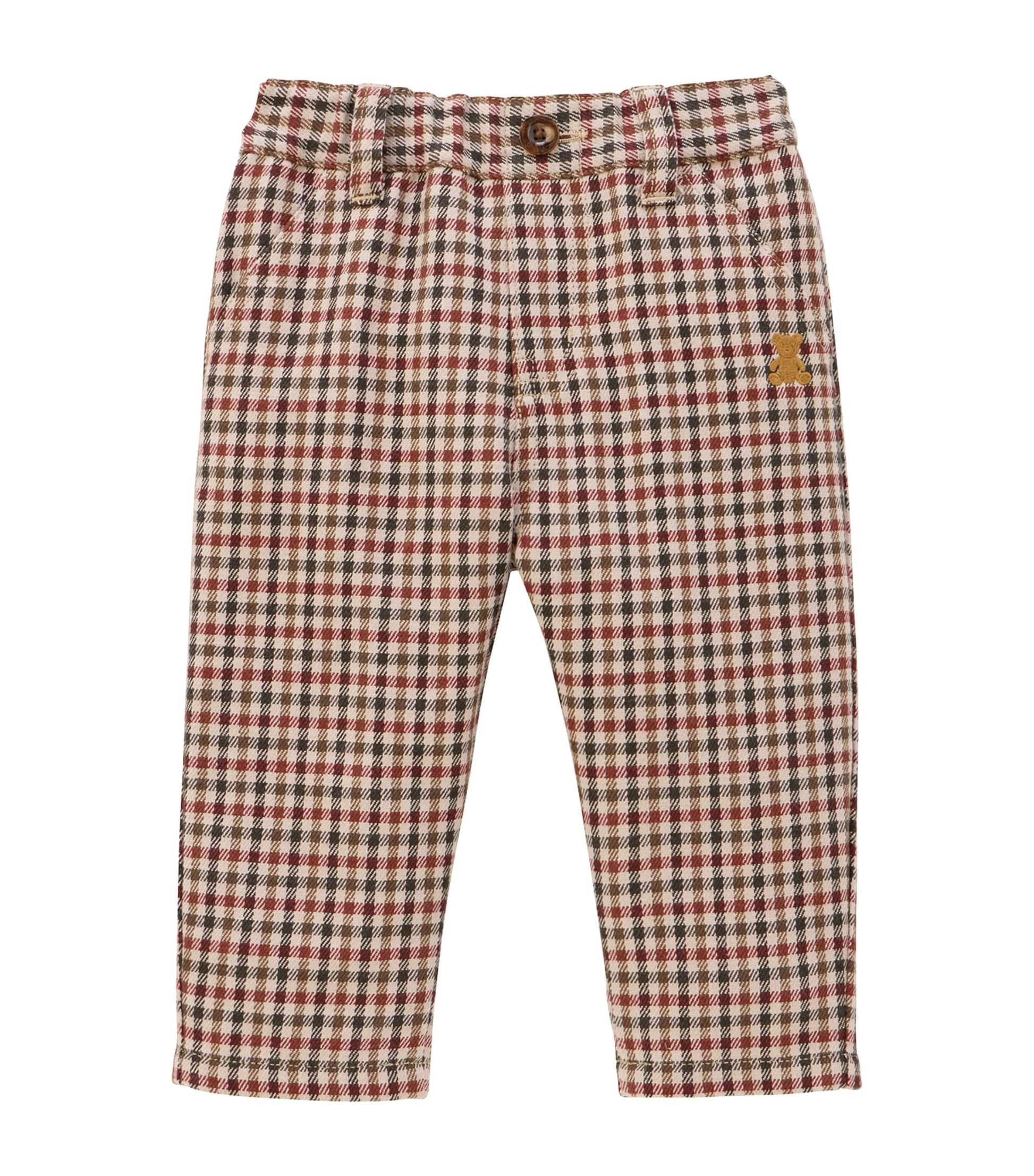 Cotton Check Trousers (2-9 Years)