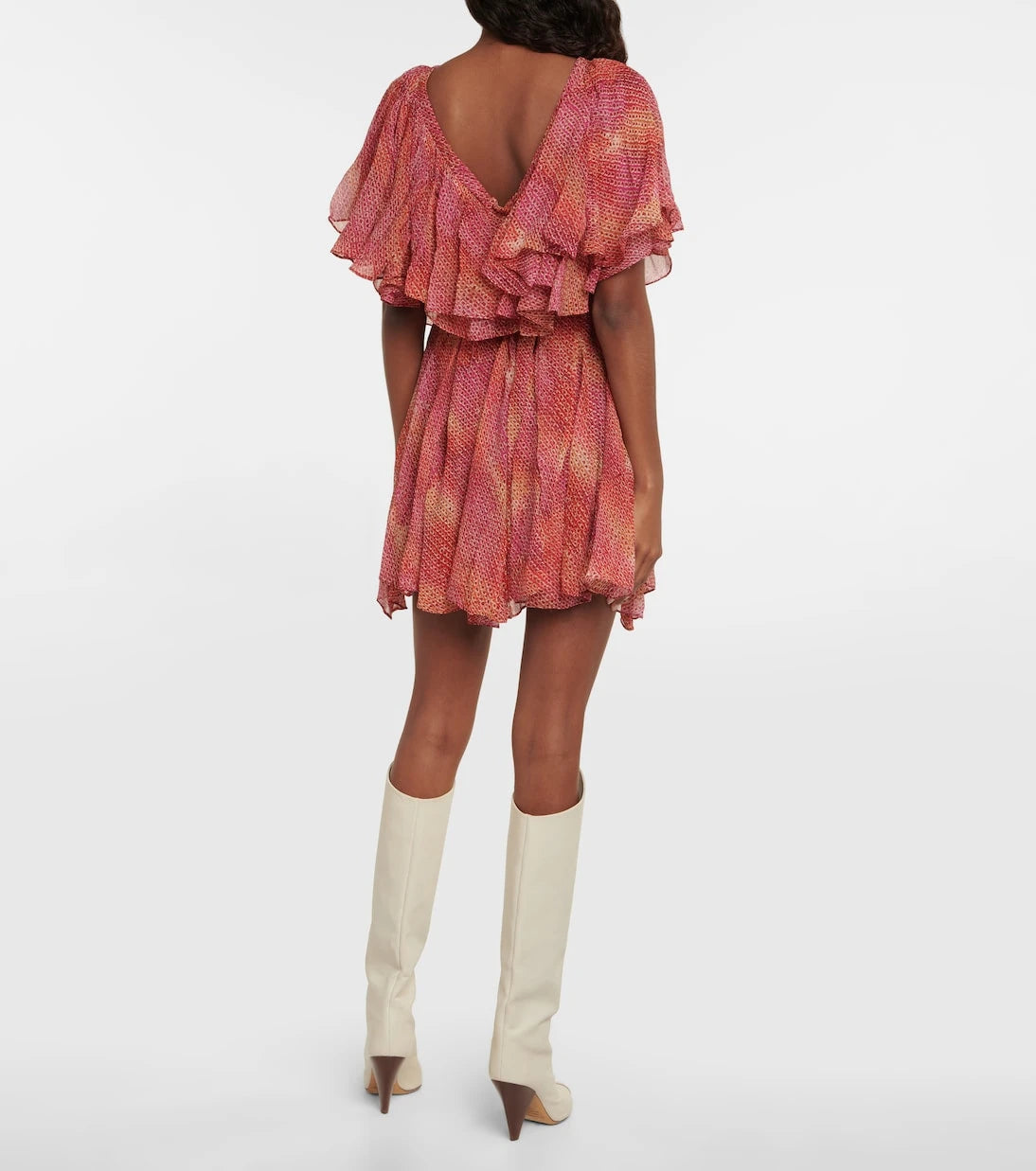 Isabel Marant - Amelie printed silk chiffon minidress