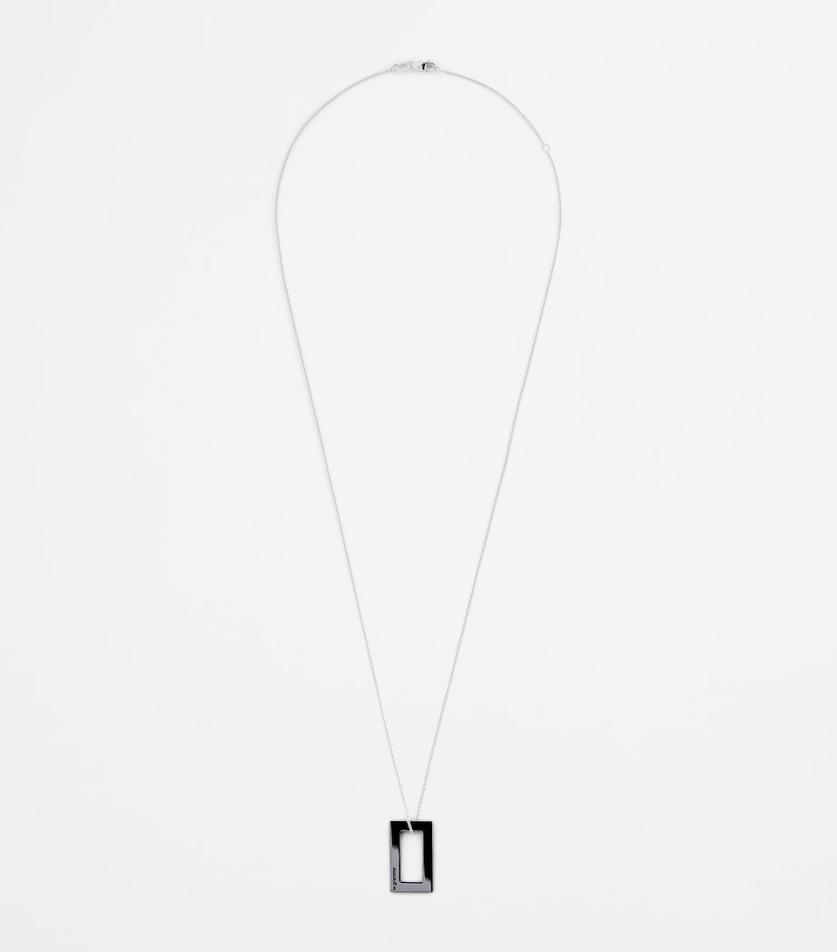 Cermaic Polished 2.1g Pendant Necklace