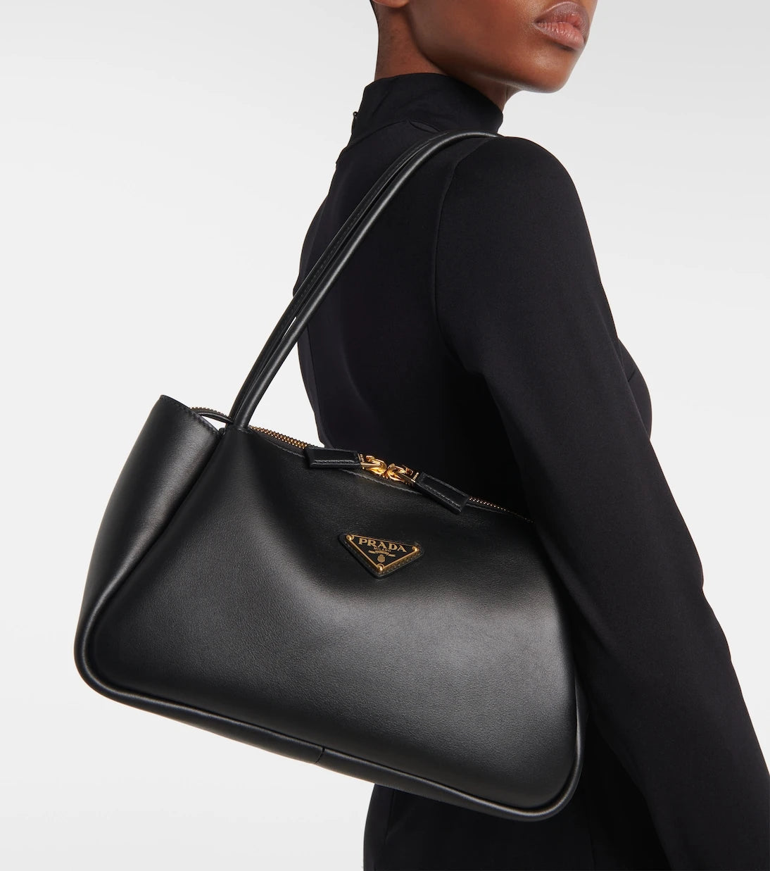 Prada - Prada Darling Medium leather shoulder bag