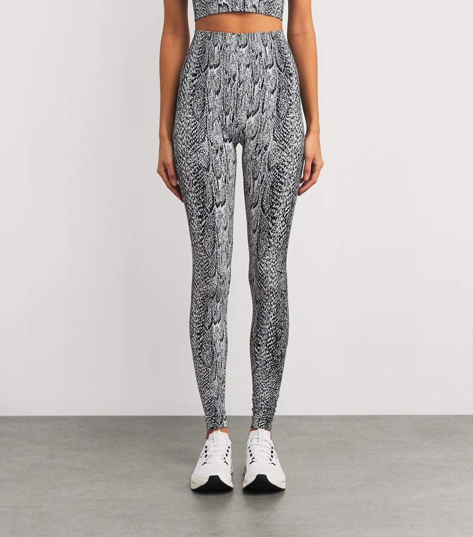 Seamless Python-Print Leggings