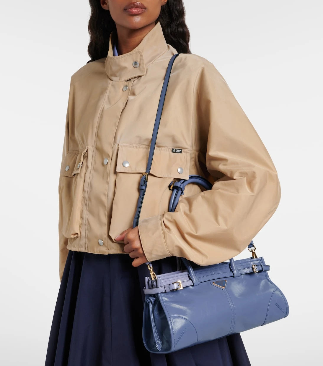Prada - Prada Bonnie Medium leather shoulder bag
