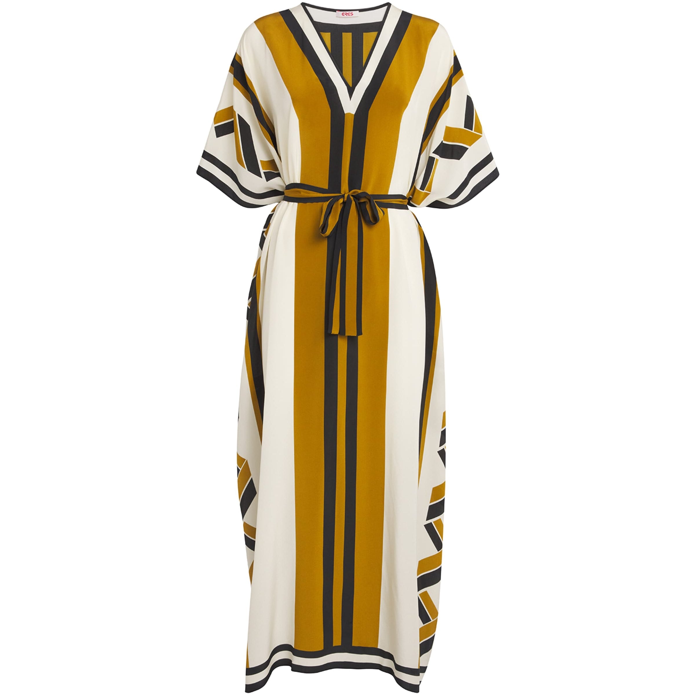 Multi Silk Stripe Kaftan