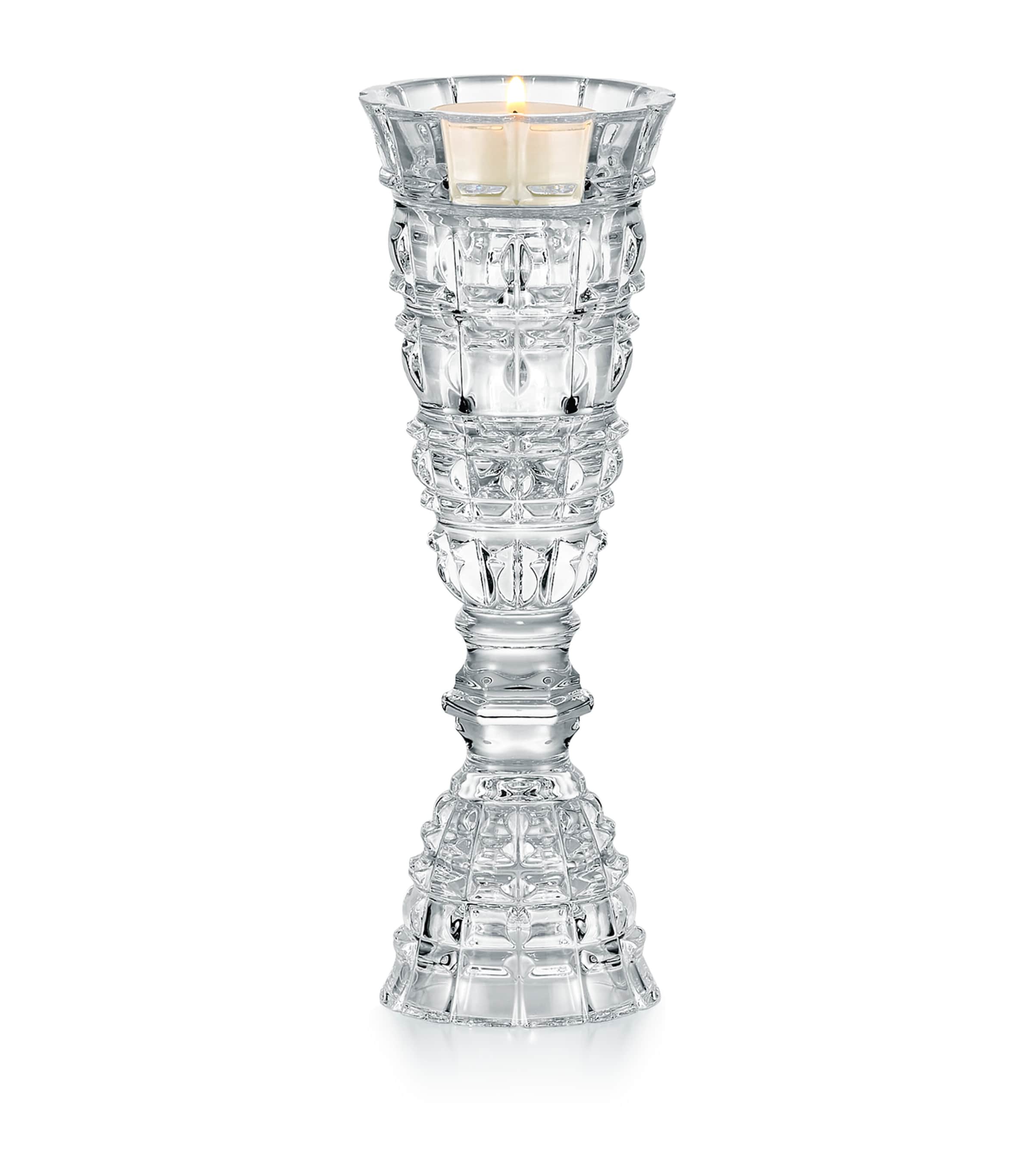 Crystal New Antique Mirage Dual Vase (21cm)