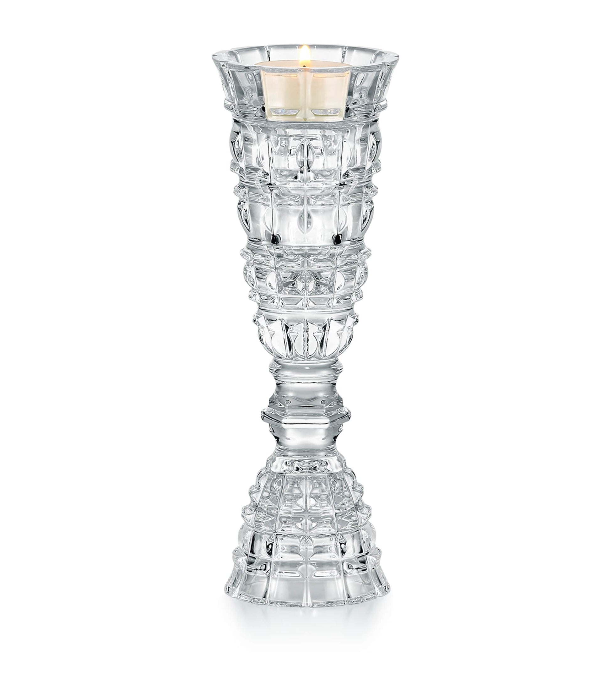 Crystal New Antique Mirage Dual Vase (21cm)
