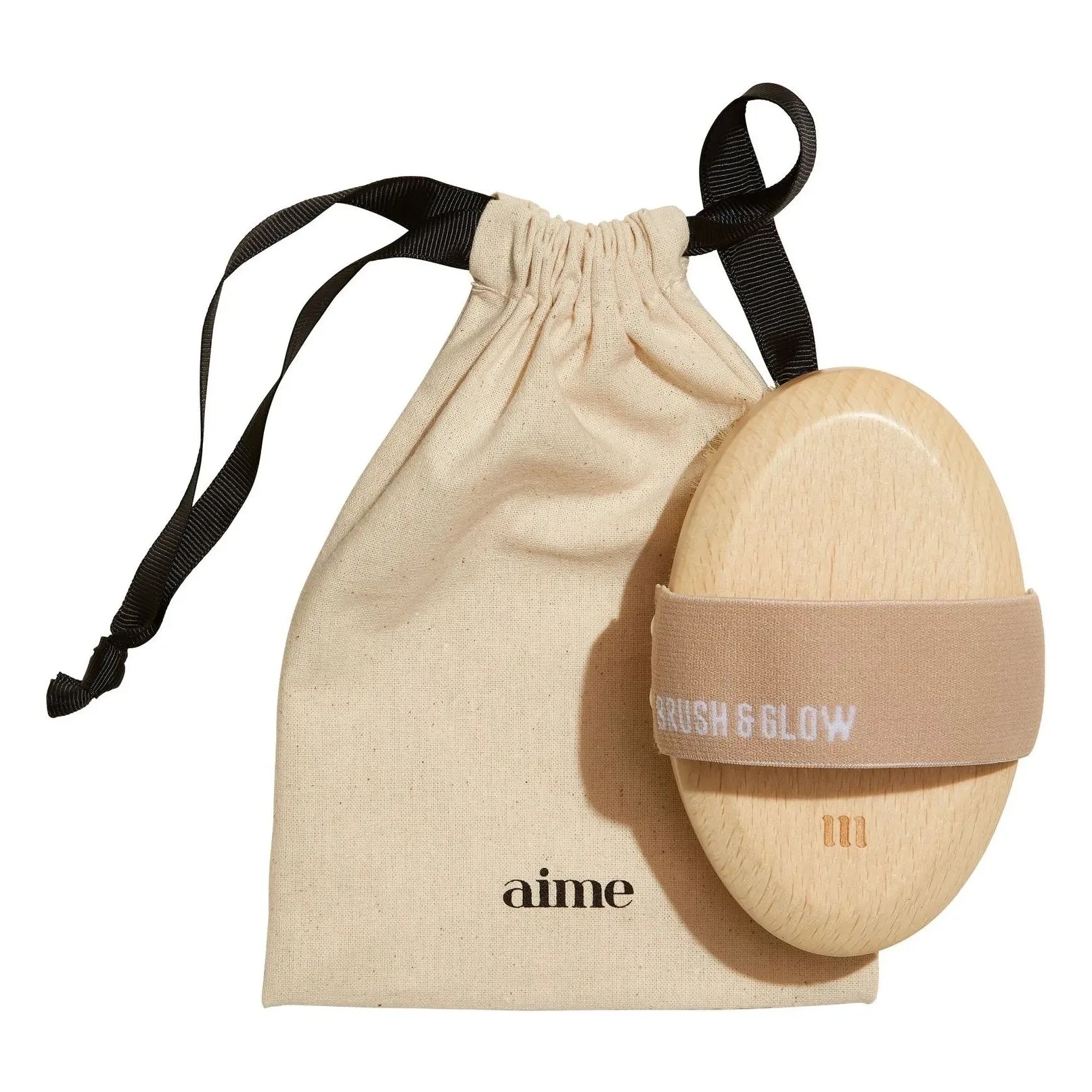 AIME - Body brush, Brush &amp; Glow | Bois clair
