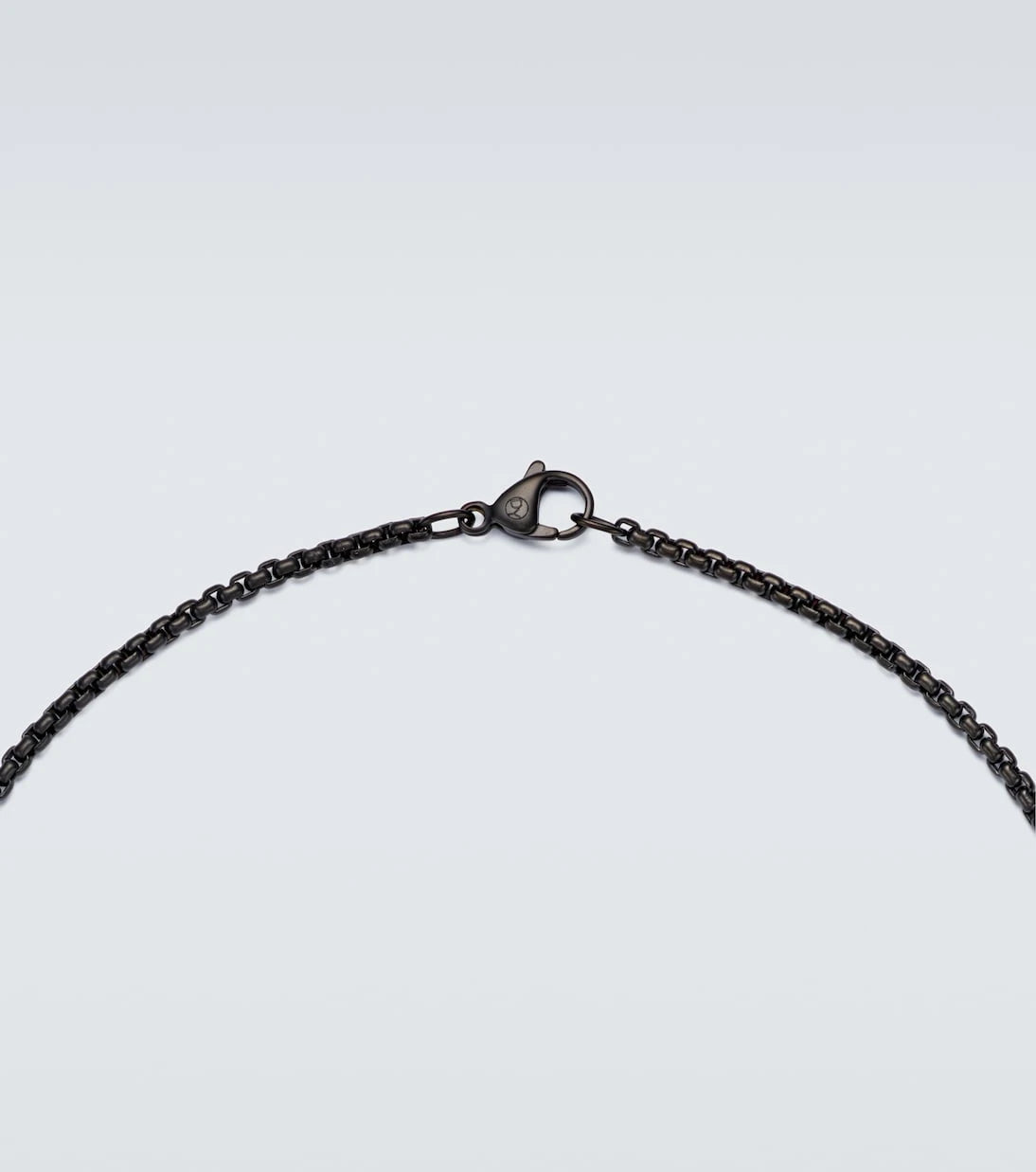 David Yurman - Stainless steel and titanium pendant necklace
