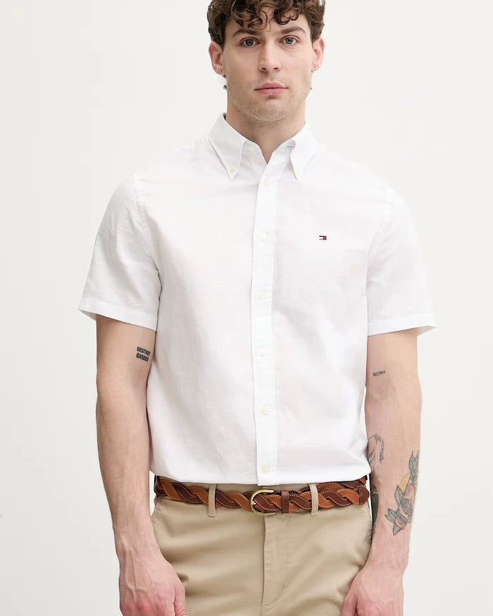 Tommy Hilfiger erkek keten gömlek