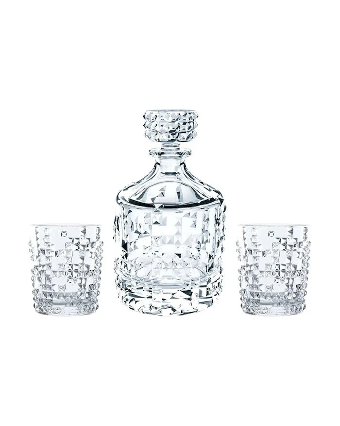 Гарафа за уиски с чаши Nachtmann Punk Whiskey 750 / 348 ml (3 броя)