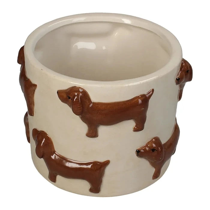 Кашпа home & lifestyle Dachshund 11 x 13,8 x 13,8 cm