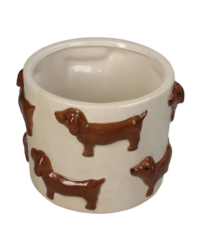 Dachshund home & lifestyle Saksı 11 x 13,8 x 13,8 cm