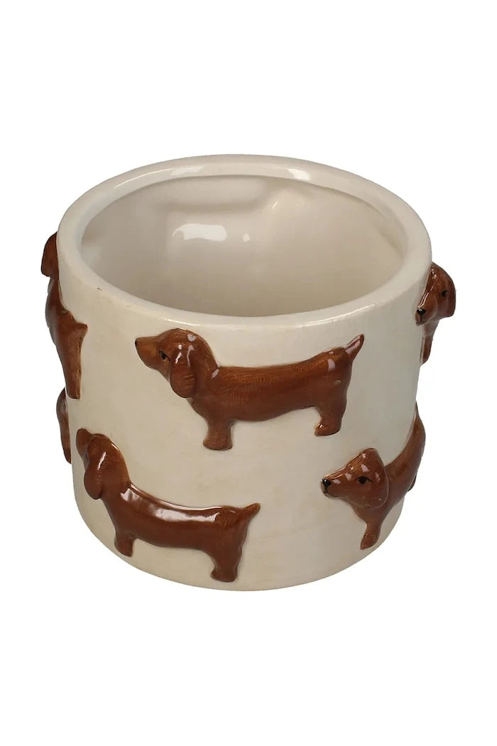 Кашпа home & lifestyle Dachshund 11 x 13,8 x 13,8 cm