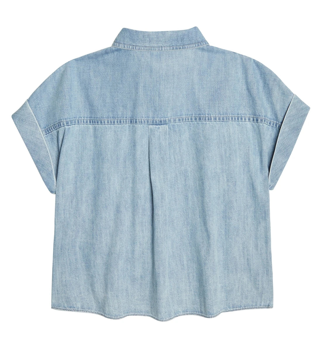 Brunello Cucinelli Kids - قميص دنيم مزين