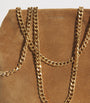 Veronica Beard Brown Small Suede Slouch Top-Handle Bag