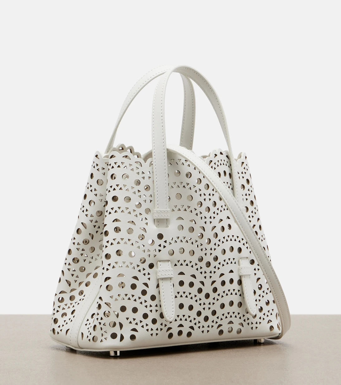 Alaïa - Mina 20 Vienne leather tote bag