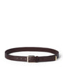 Brunello Cucinelli Grained Leather Buckle Belt