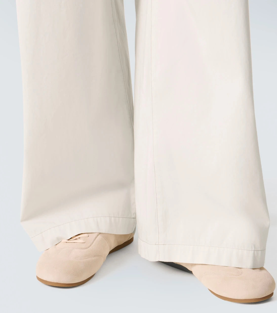 Lemaire - Cotton twill wide-leg pants